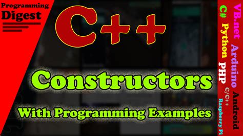 Constructors.txt - C# .NET Solution: Collection of all...