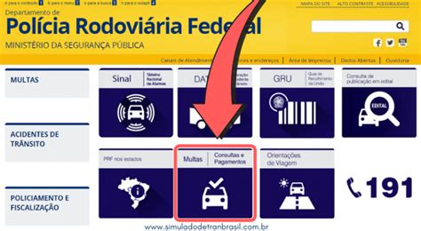 Consulta e Pagamento de Multas - Governo Federal