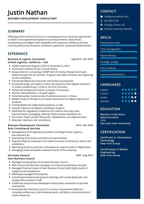 Consultant Resume - Best Examples & Writing Guide - Novorésumé