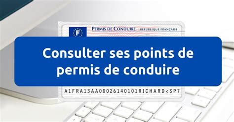 Consulter ses points de permis sans code