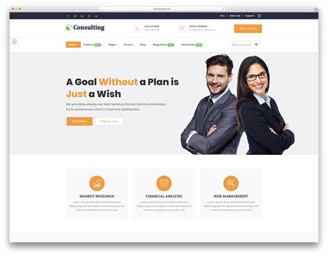 Consulting Firm Website Template