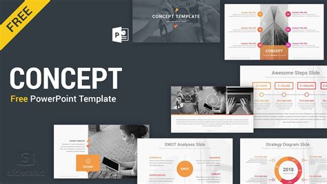 Consulting Presentation PowerPoint Template Free Download Download