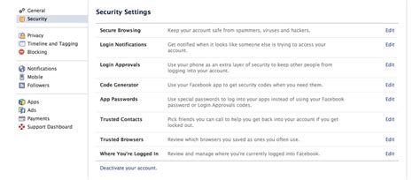 Consumer Tips Facebook Privacy Guide How to Turn On Secure Browsing World Privacy Forum