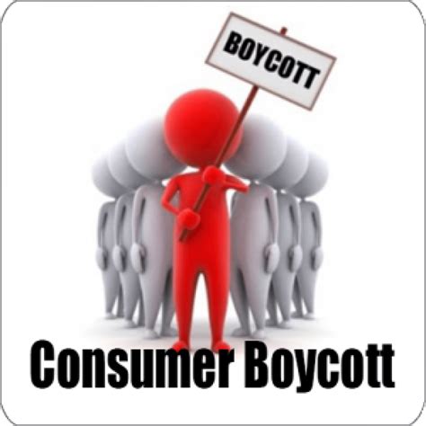 Consumer boycott. SENDER: The tradition has really been consumer boycotts. So early on, national companies were very worried about religious right boycotts as really kind of affecting their bottom line. 