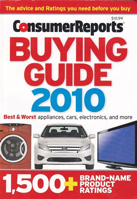 Consumer reports buying guide 2010 best worst appliances cars electronics and more 1500 brand name product ratings. - Bobcat b100 backhoe loader service manual.