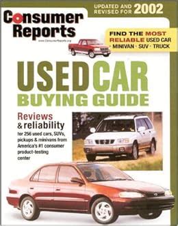 Consumer reports used car buying guide 2002. - Tipos de sistema tributario y principios de tributacion.