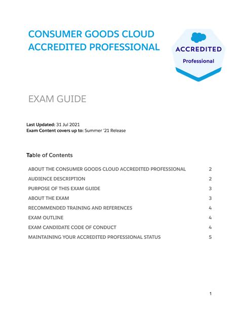 Consumer-Goods-Cloud-Accredited-Professional Exam Fragen