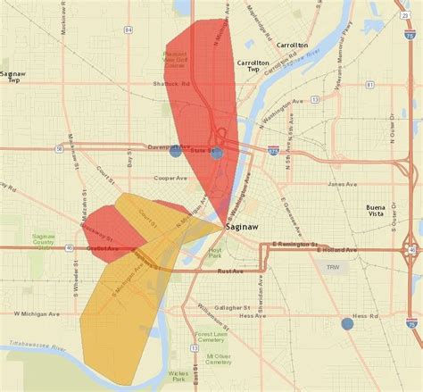 Update (1:55 p.m.): Consumers Energy expects to have power restored to the majority of customers in Saginaw County by tonight, Tuesday, Dec. 24, according to a company spokesperson.. 
