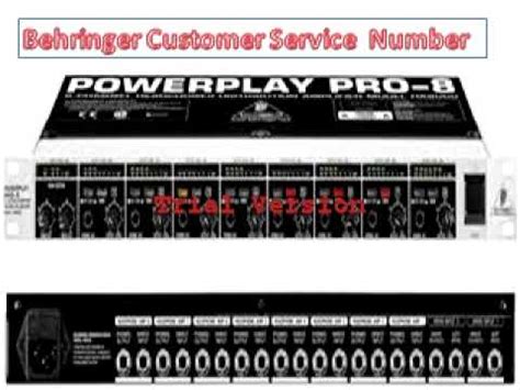 Contact Behringer Customer Service Support Toll Free Phone Number