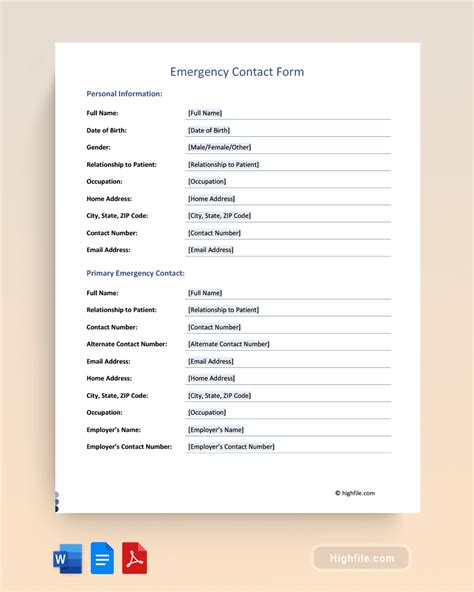 Contact Form Templates and Examples Highfile