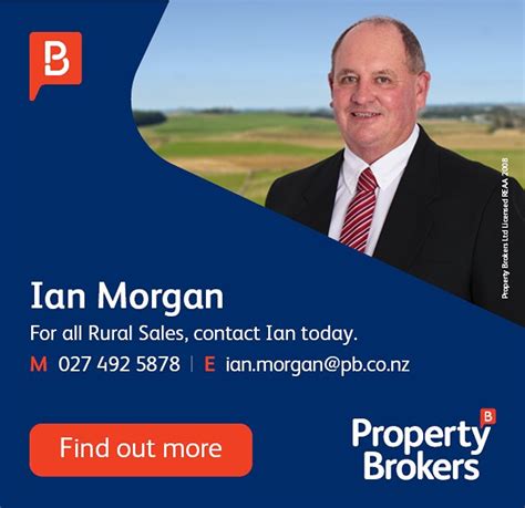 Contact Ian Morgan - propertybrokers.co.nz