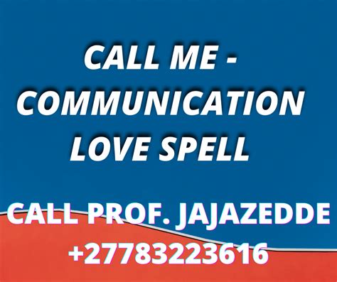Contact Me Love Spellnbi