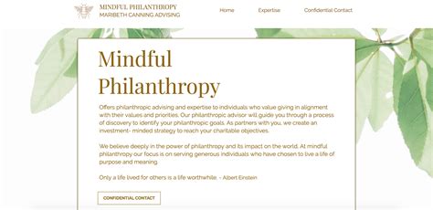 Contact Mindful-Philanthropy Maribeth Canning Consulting