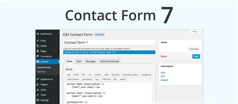 Contact form 7 custom javascript.  The reason we use a custom script for th...