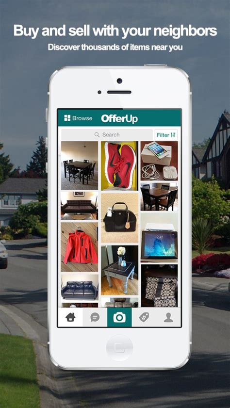 Started in 2011, OfferUp is available as both a website and an app.