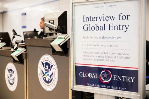 Contacting residency programs for interview.  To find a Global Entry Enrollment Center near...
