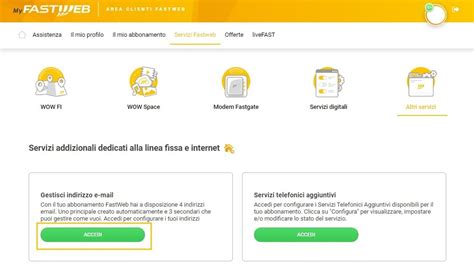 Contatta fastweb mail. .  ...