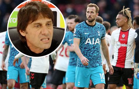 Conte slams ‘selfish’ Tottenham after draw with Southampton