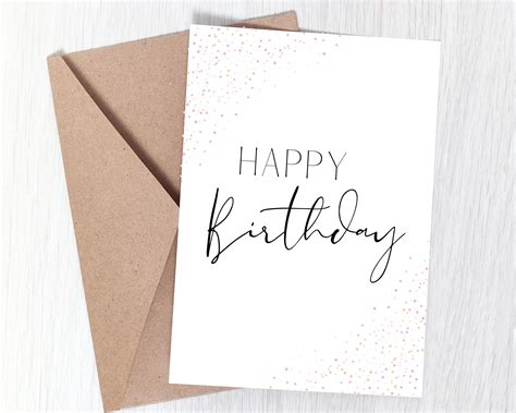 Contemporary Birthday Cards - Etsy UK