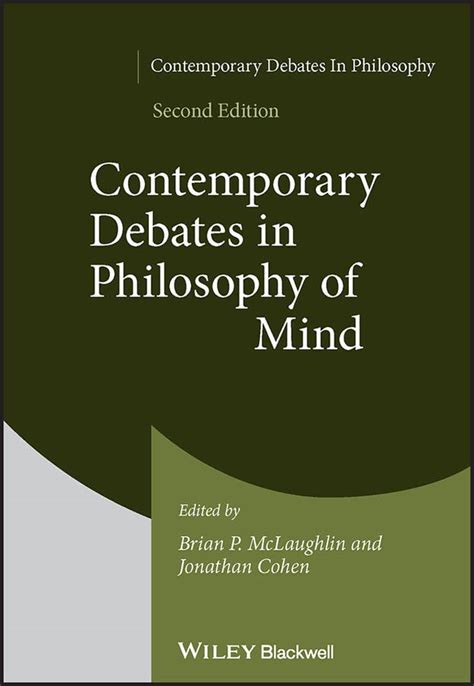 Contemporary Debates in Philosophy