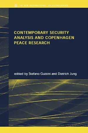Contemporary Security Analysis And Copenhagen Peace Research