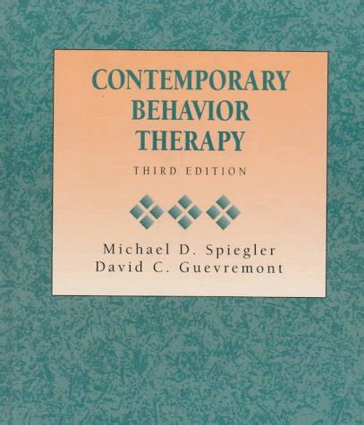 Contemporary behavior therapy spiegler study guide. - Brother mfc 7440n manual em portugues.