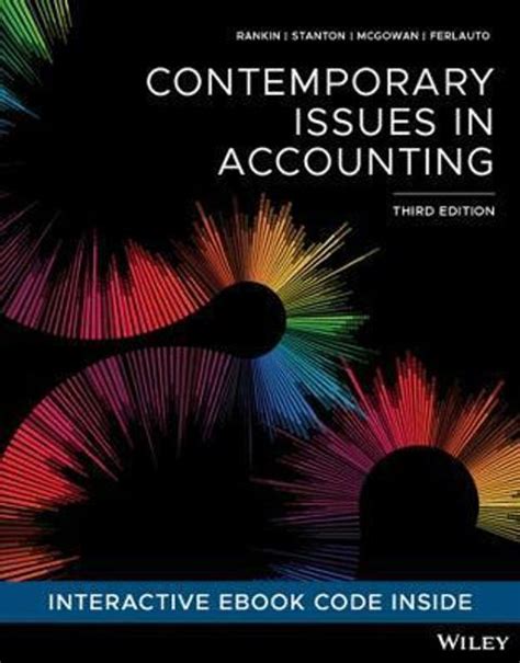 Contemporary issues in accounting solution manual. - Tavole e indici generali dei volumi 101-200 di studi e testi..