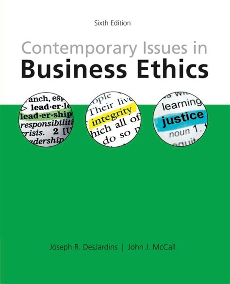 Contemporary issues in business ethics 6th edition. - Trattato dell'agricoltura di m. africo clemente, padovano.