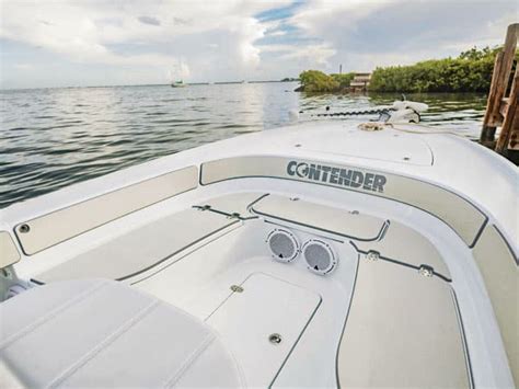 Contender 26 bay performance.  As we increased speed, the 26 produced a consistent, stable,...