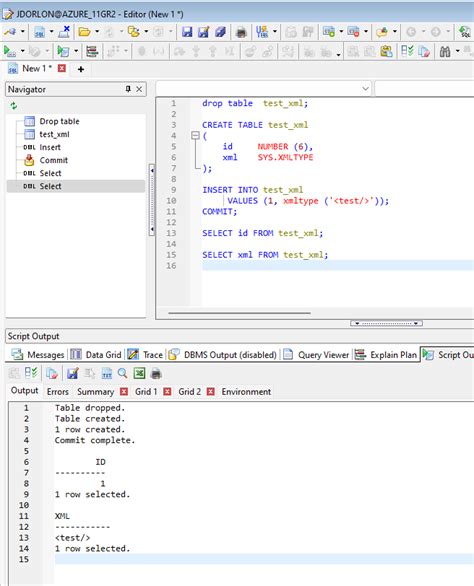 Content Of Xml Column Shown Incorrectly Toad For Oracle Beta Toad World Forums