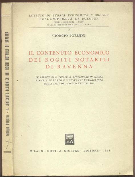 Contenuto economico dei rogiti notarili di ravenna. - Einführung in das bauvertragsrecht anhand von fällen.