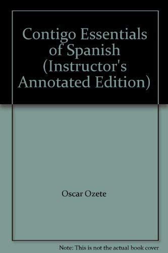 Contigo essentials of spanish (instructor's annotated edition). - Jeep grand cherokee wk service repair manual 2005 2010.