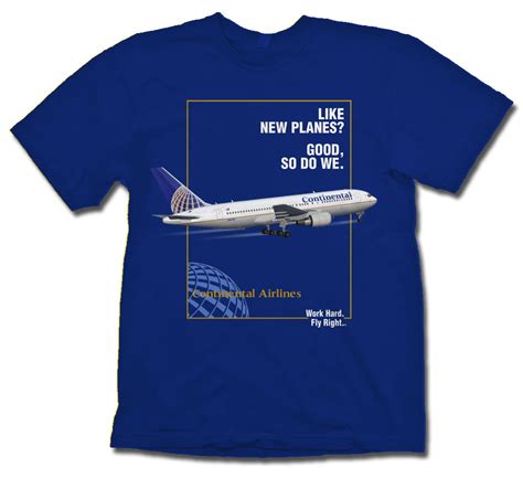 Continental B-767-200 Shirt, Skyshirts.com