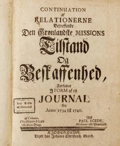 Continuation af relationerne betreffende den grønlandske missions tilstand og beskaffenhed. - Gefangene und heimkehrer in frankfurt (oder).