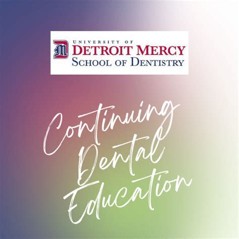 Continuing Education University of Detroit Mercy