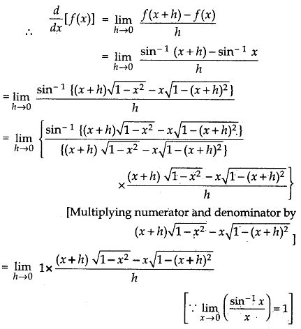 Continuity and Differentiability Trigonometric Functions Functions