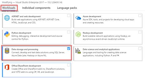 Continuous Integration with SQL Server Data Tools in Visual Studio 2017
