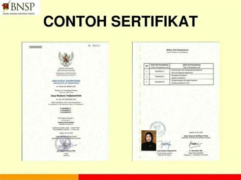 Contoh Sertifikat Ukom Terbaru - Gawe CV