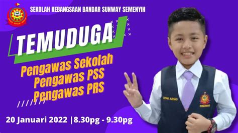 Contoh Sesi Temuduga Pengawas: Video 1 - YouTube