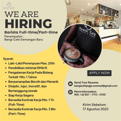 Contoh pekerjaan full time.  Lowongan kerja Full Time.  Sebelum bekerja part...