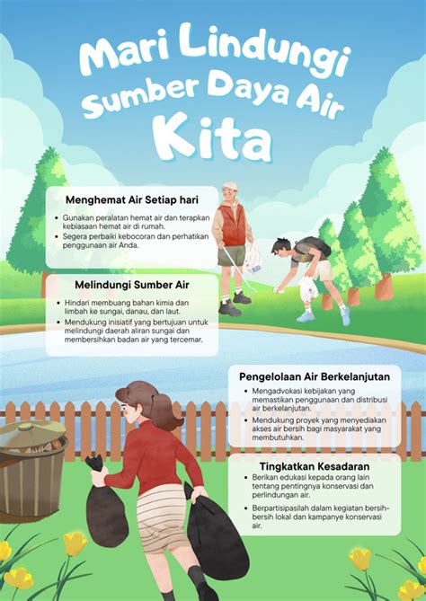 Contoh poster layanan masyarakat yang mudah.  Foto: Unsplash/John Cameron Da...