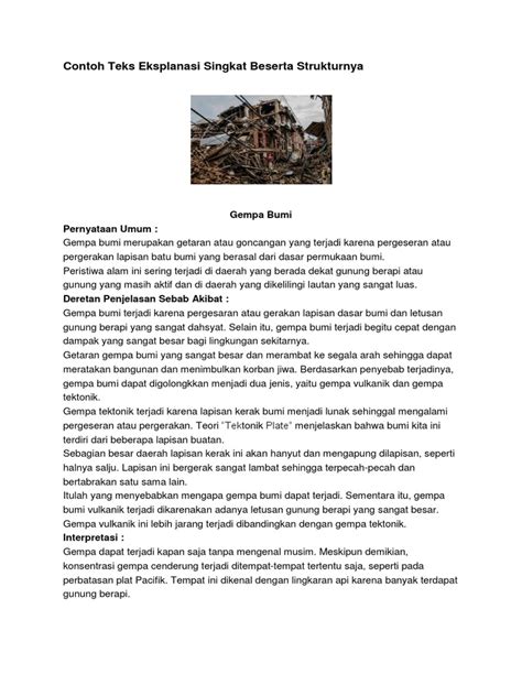 Contoh teks eksplanasi budaya singkat. .  Teks PARBOABOA - Teks eksplanasi adalah...