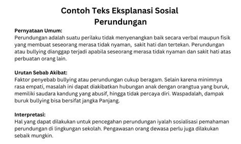 Contoh teks eksplanasi.  Berikut contoh teks editorial beserta strukturnya.  S...