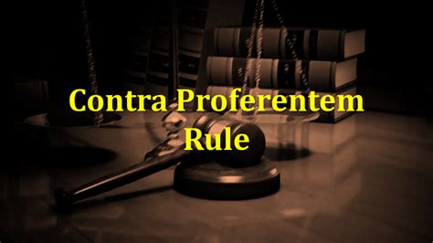 Contra proferentum. Mar 18, 2023 · contra proferentem. contra proferentem ( uncountable) ( law) A doctrine of contractual interpretation providing that, where a term is ambiguous, the preferred meaning should be the one that works against the interests of the party who provided the wording. 