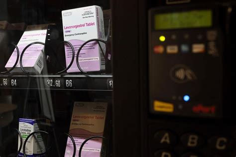 Contraception in snack machines: Morning-after pill vending machines gain popularity on college campuses post-Roe