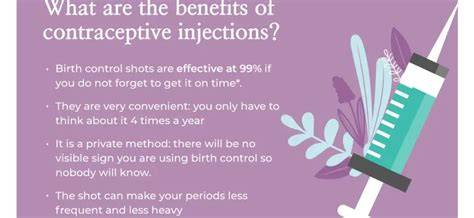 Contraceptive injection advantages and disadvantages.  However, bleeding can be irregu...