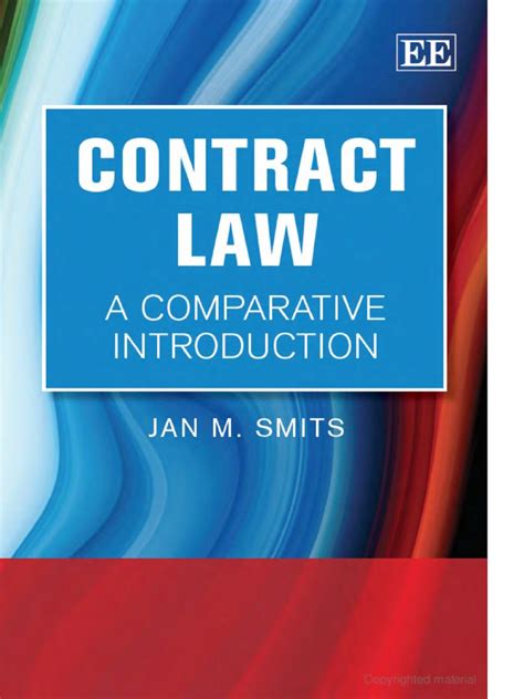 Contract Law A Comparative Introduction