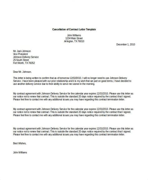Contract Letter Template 32+ Free Sample, Example Format Download