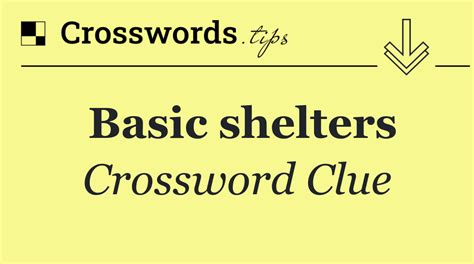 Contract Required While In Shelter Crossword Clue