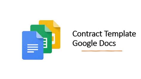 Contract Template Google Docs Google Docs Tips Google Drive Tips